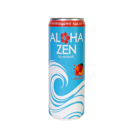 Clean Energy | Aloha Zen AWAKEN -- Peach Tea | 12pk