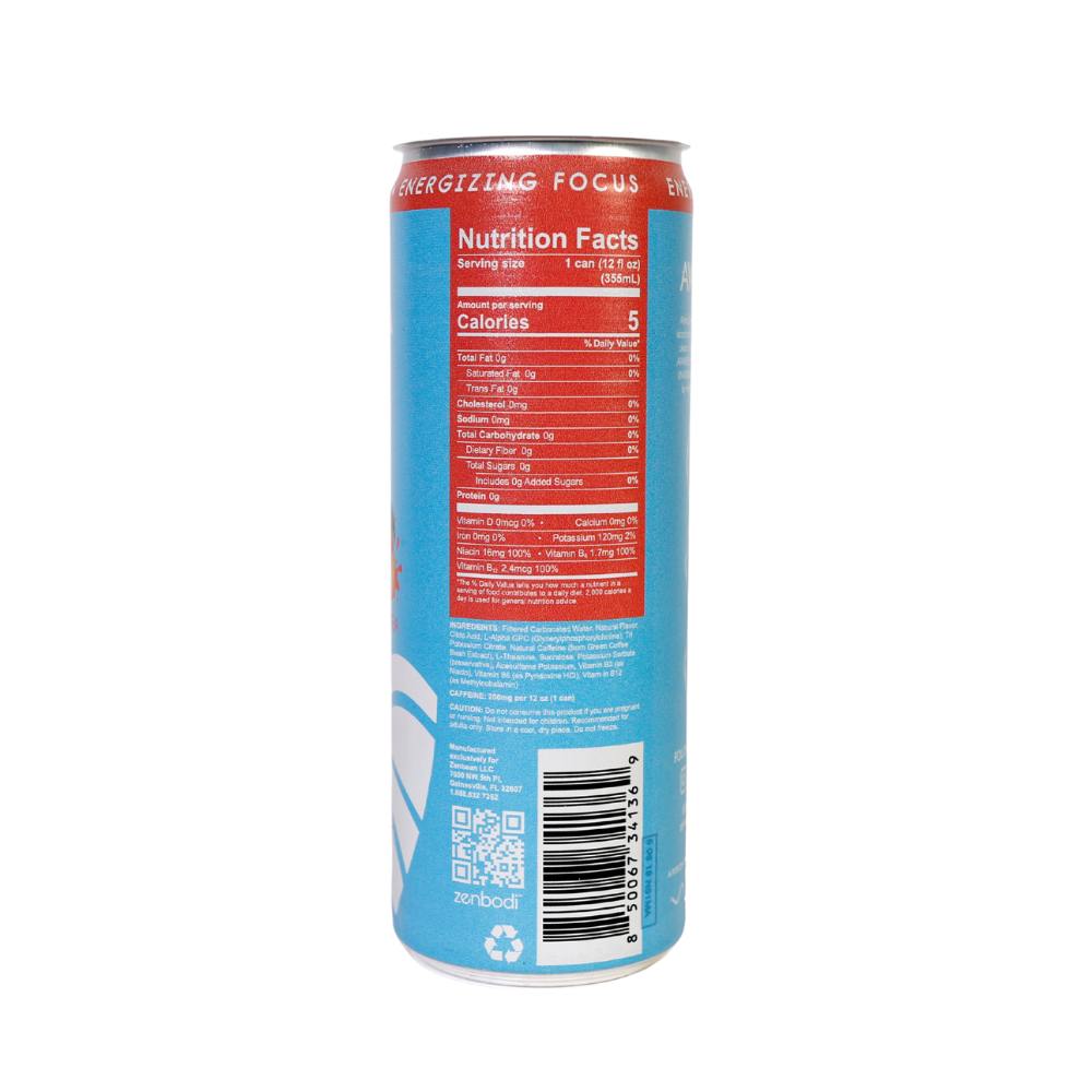 Clean Energy | Aloha Zen AWAKEN -- Peach Tea | 12pk