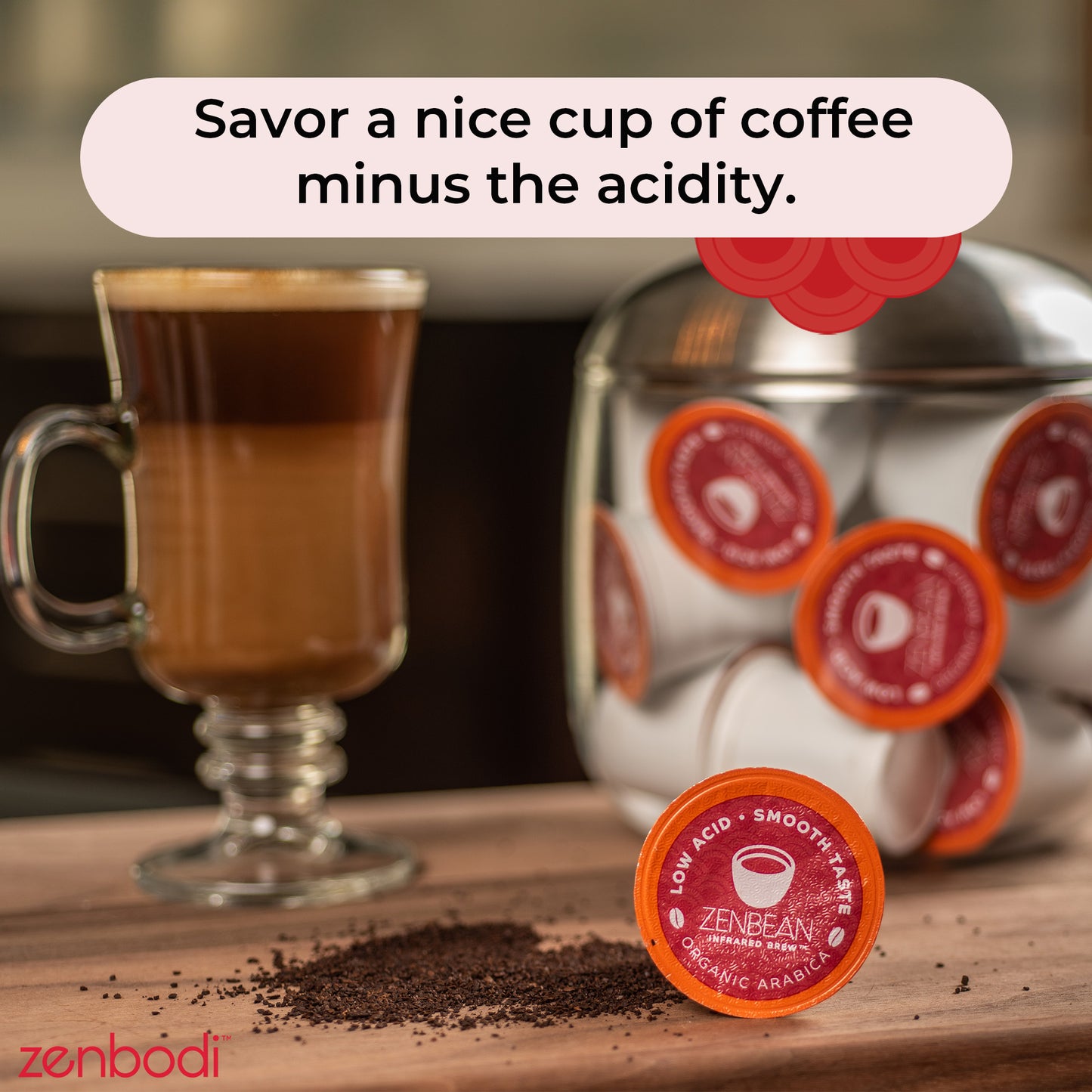 Infrared-Roasted | 24 Coffee Pods