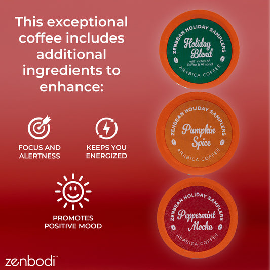 Infrared-Roasted Holiday Coffee Series | 12 Pods