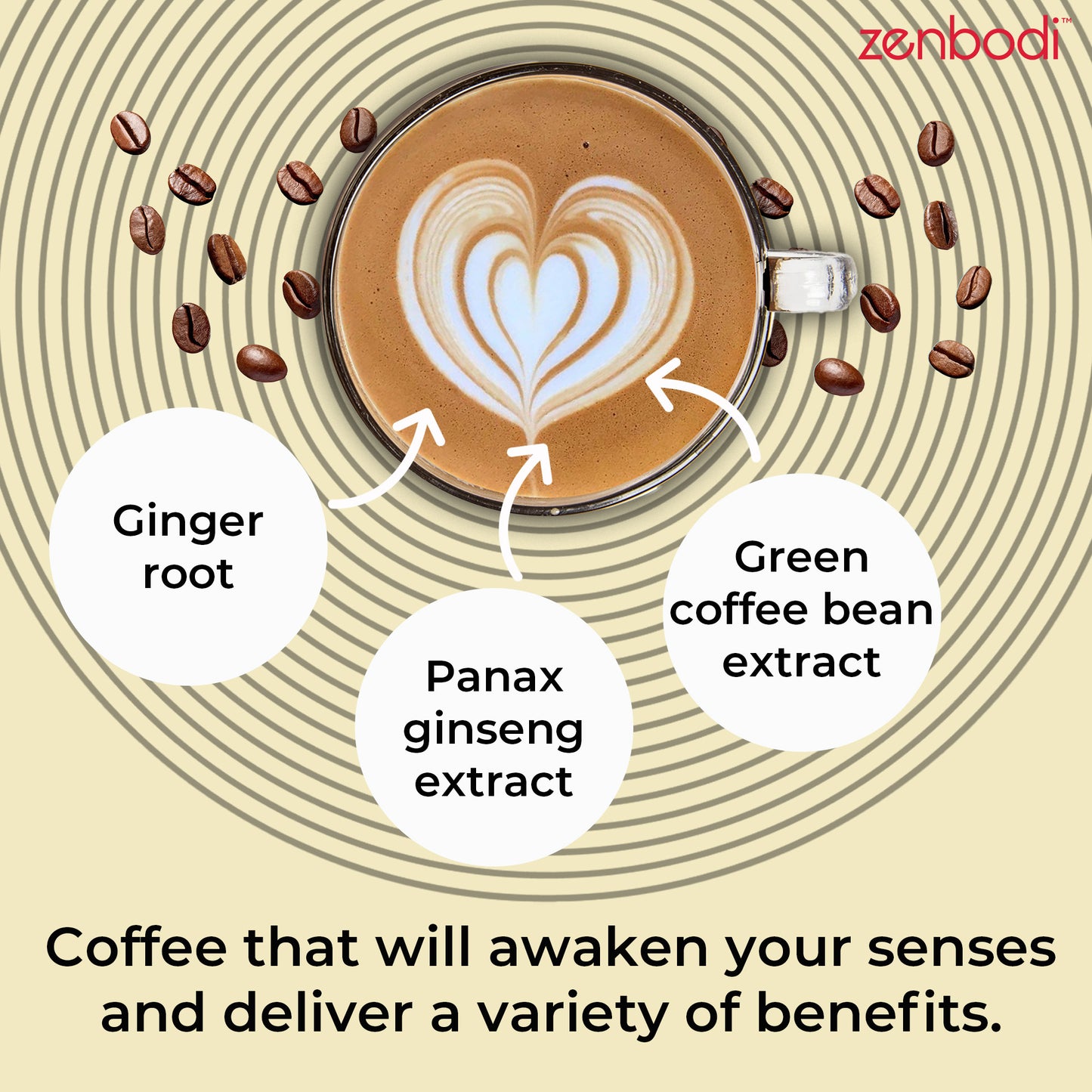 Slim Brew Instant Coffee | French Roast Superfood Blend