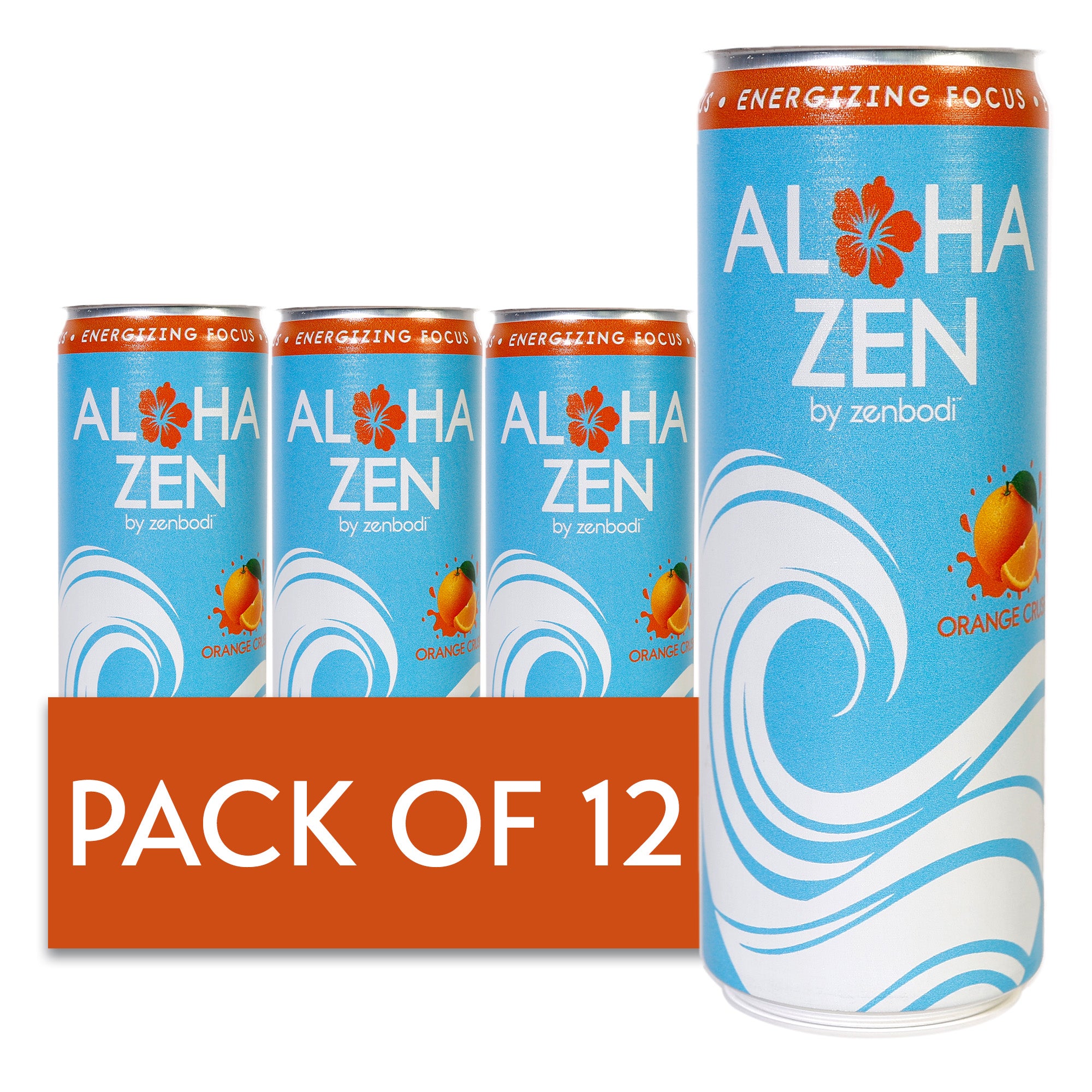 Clean Energy | Aloha Zen AWAKEN -- Orange Crush | 12pk | Zenbodi