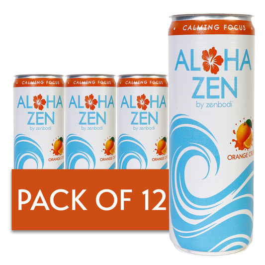 Clean Energy | Aloha Zen UNWIND -- Orange Crush | 12pk