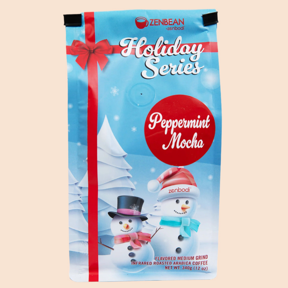 Infrared-Roasted Holiday Coffee | Peppermint Mocha