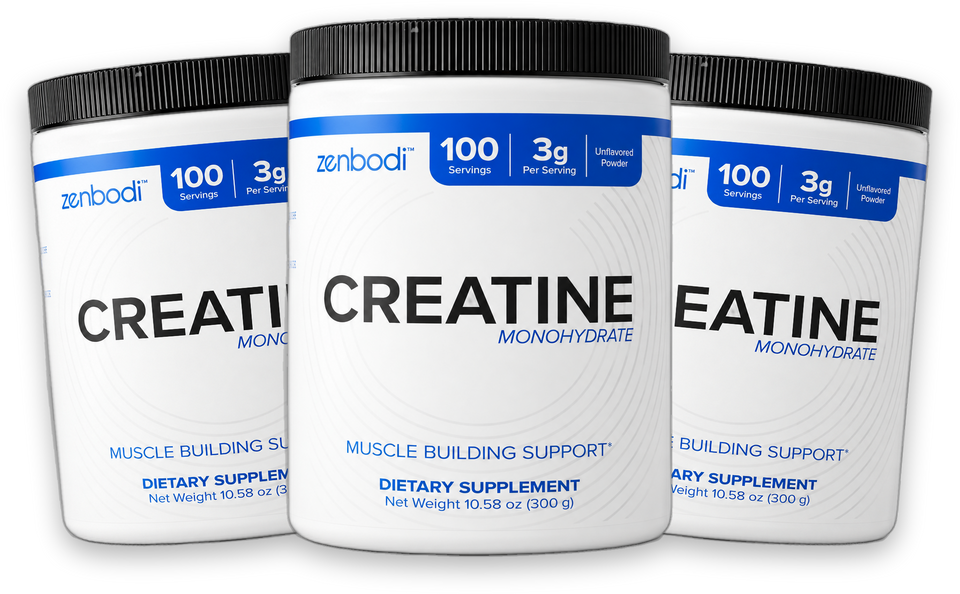 Creatine Monohydrate | Unflavored (Free with Zenbean 3-Pack)