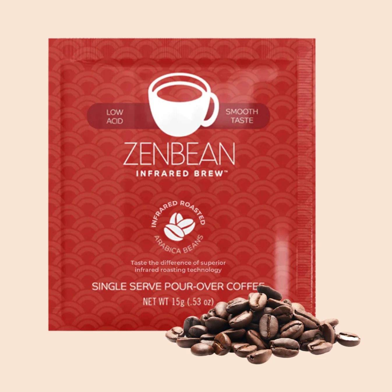 Zenbean Infrared Brew Pour-Over single-serve sachet