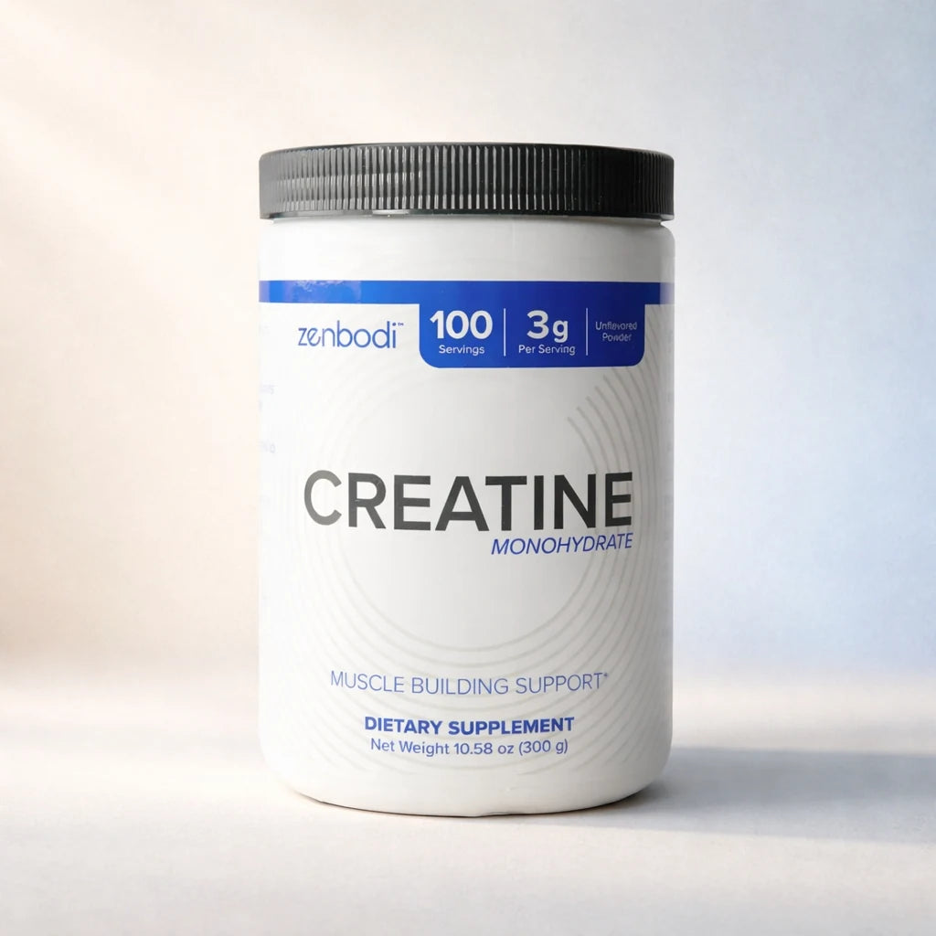 Zenbodi Creatine Monohydrate tub