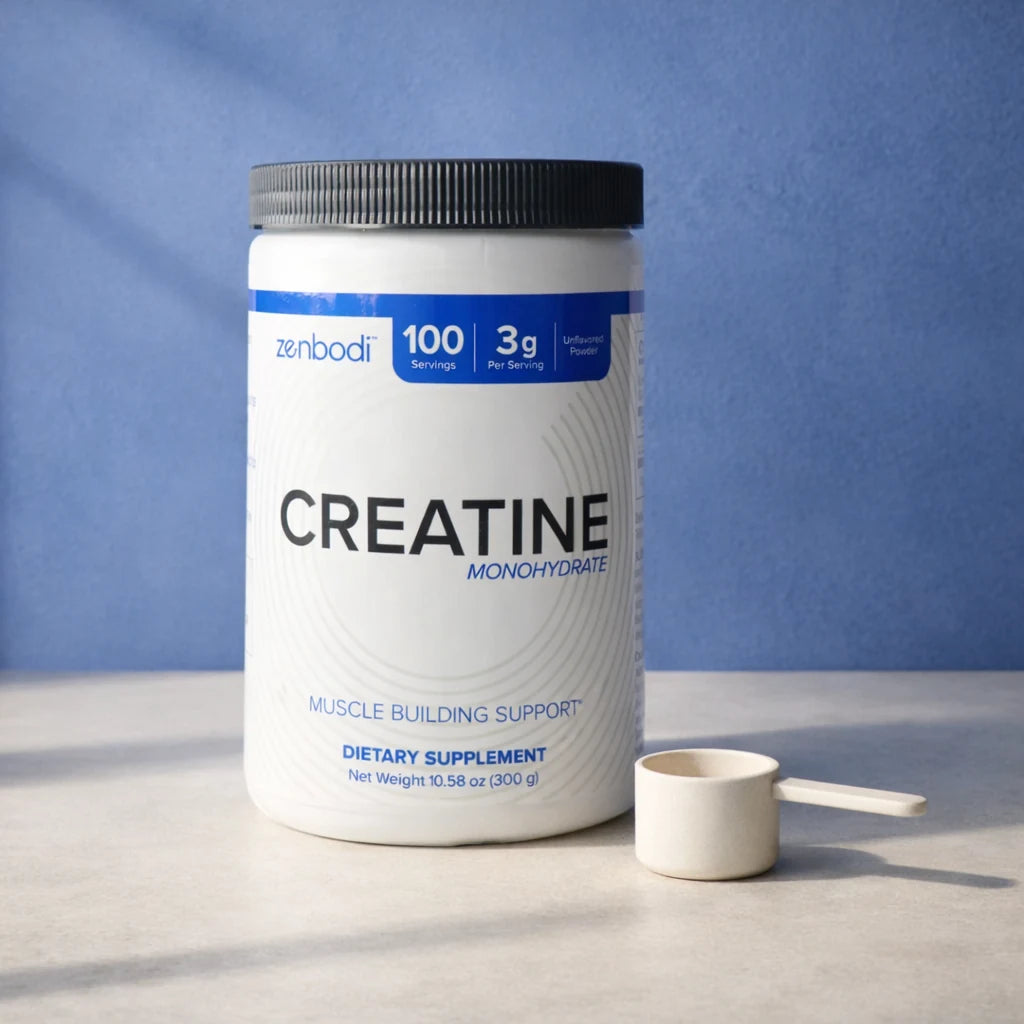Zenbodi Creatine Monohydrate tub