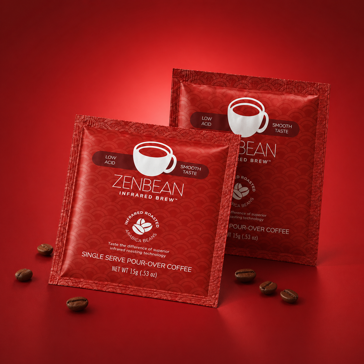 ZENBEAN Pour-Over sachets pack shot