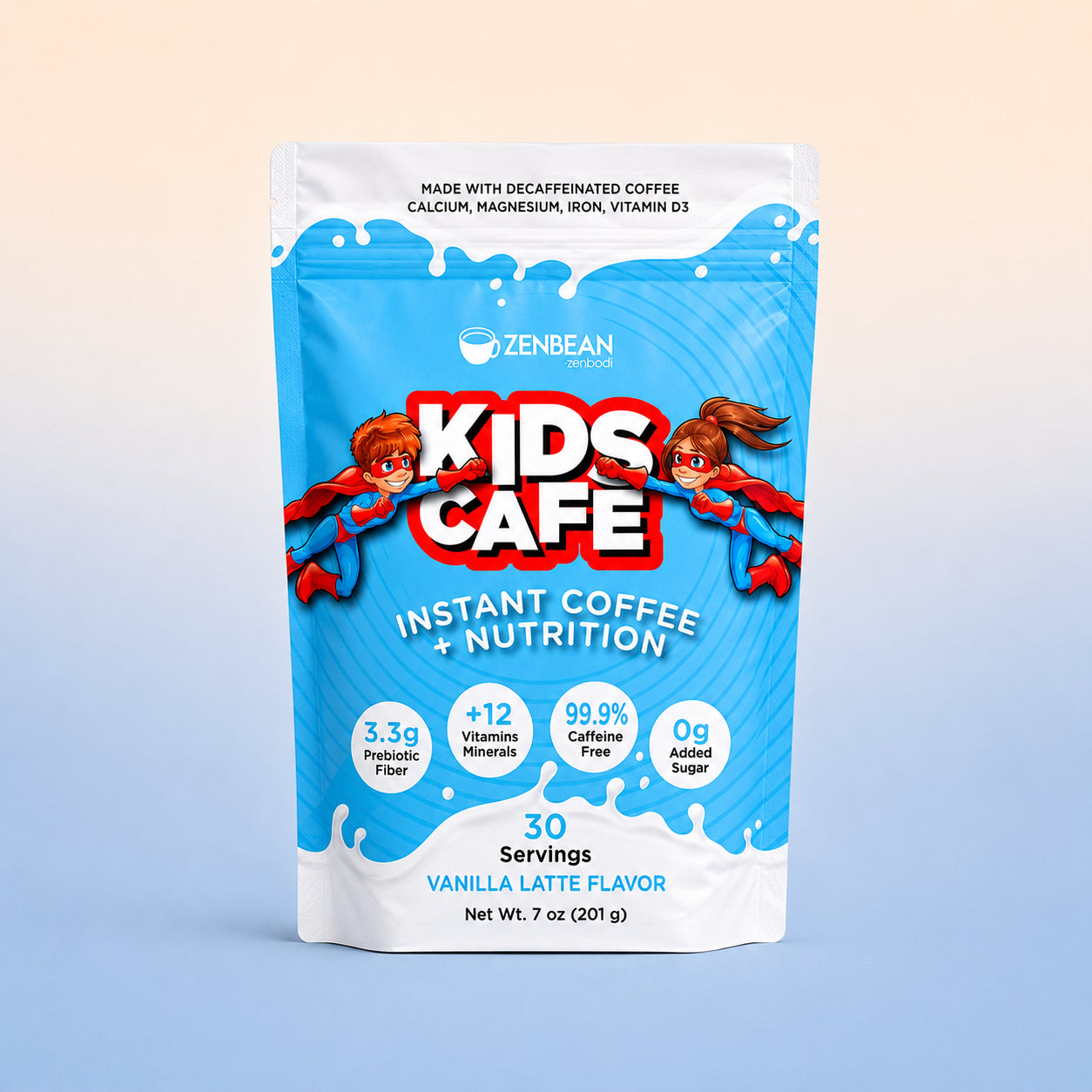 Kids Cafe instant coffee, Vanilla