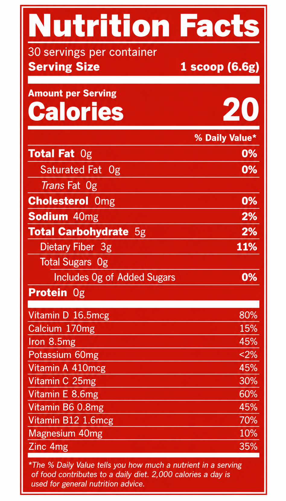 Kids Cafe Decaf Latte nutrition facts
