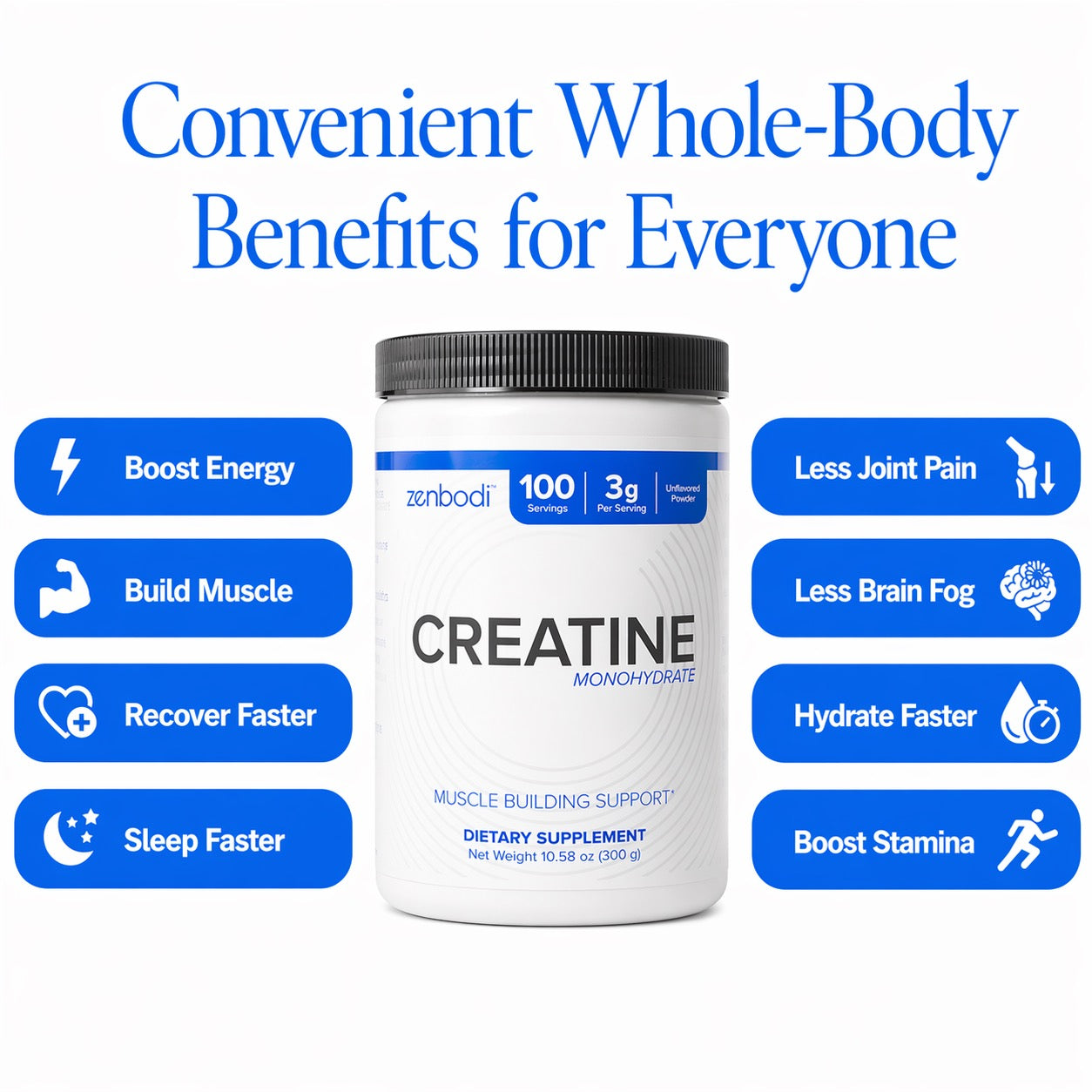 Zenbodi Creatine Monohydrate
